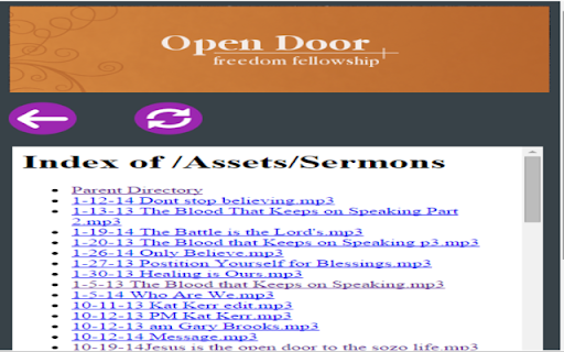 Open Door Freedom Fellowship