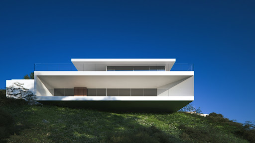Modern white house on hillside - Chalet purchase in Teulada, 5 bedrooms