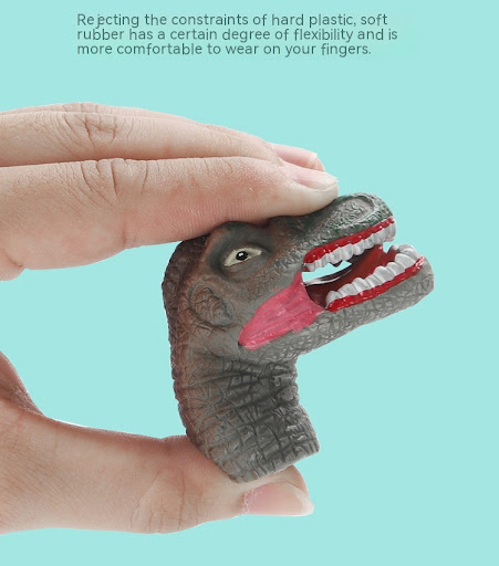 Title 3, Childrens Early Education Finger Puppets Dinos...