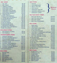 Sri Manjunatha Chicken Center menu 2