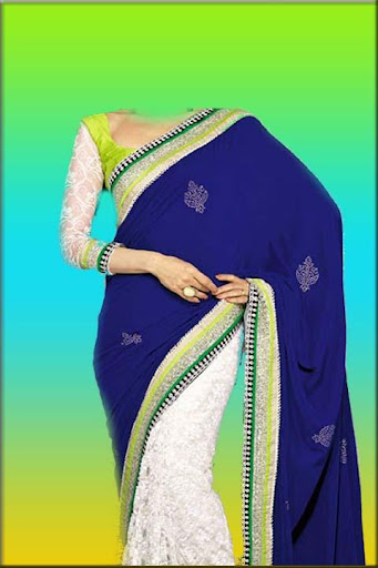 Stylish Woman Saree Photo