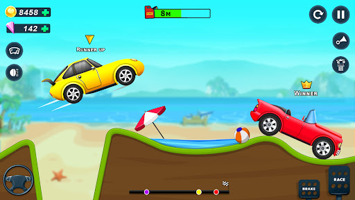 Screenshot Hill Racing Car Game For Boys