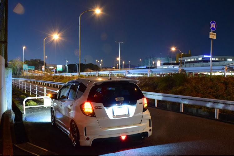 フィットのドライブ・一眼レフ初心者・fukuoka・パイバス沿いは埃が？😅に関するカスタム事例の投稿画像4枚目