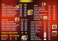 Arya Chinese Corner Dhaba menu 1