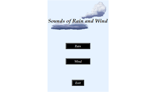 Sounds of Rain and Wind