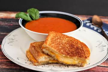 My Grilled Cheese and Tomato Soup