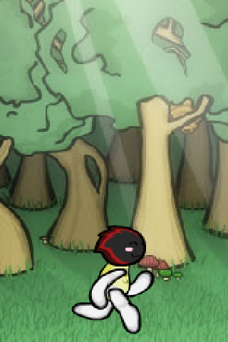 Kawaii Forest Ghost Run Screen 3