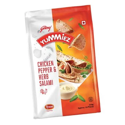 Yummiez Chckn Pepper Salami - 250 gm