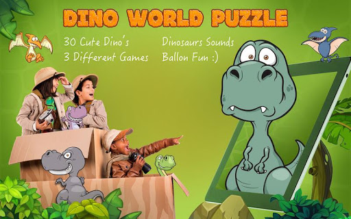 Dino World Kids Puzzle