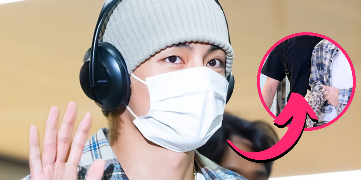 10 Photos of V BTS' Airport Fashion Returning from Japan, Attract Attention  with a Bag as Big as Parents' Expectations