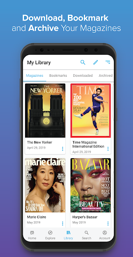 Screenshot ZINIO - Magazine Newsstand