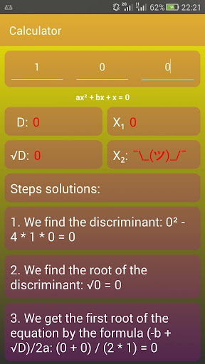 Quadratic equations