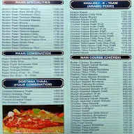 Persia Darbar menu 2