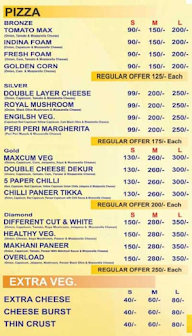 Cake House menu 2