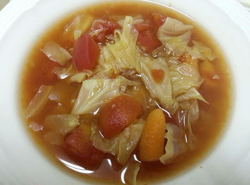 Sweet and Sour Cabbage Soup