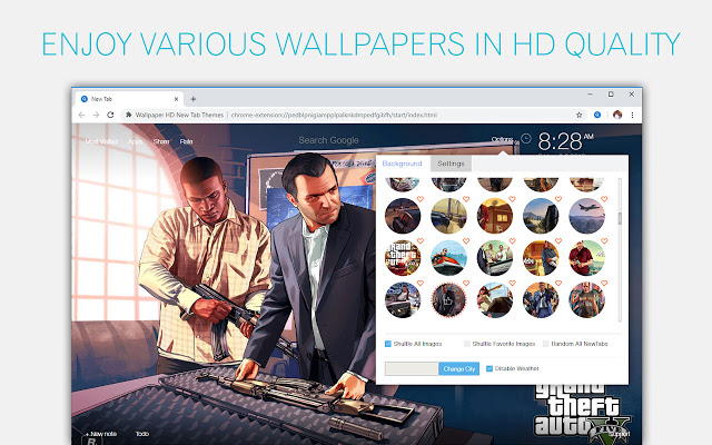 Grand Theft Auto V Wallpapers GTA 5 NewTab