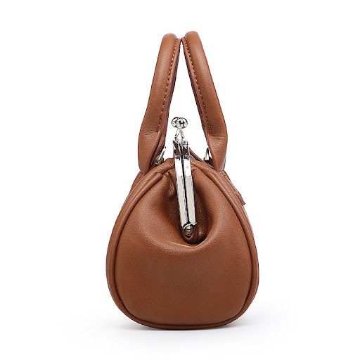 Title 6, Gold crossbody shell bag, stylish and practical...