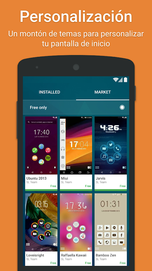   Smart Launcher Pro 3: captura de pantalla 