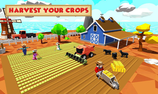 Blocky Farm Worker Simulator banner