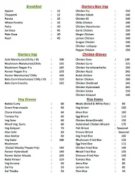 Flavours Hut menu 2