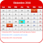 Cover Image of Download Mexico Calendario 2018 1.24 APK