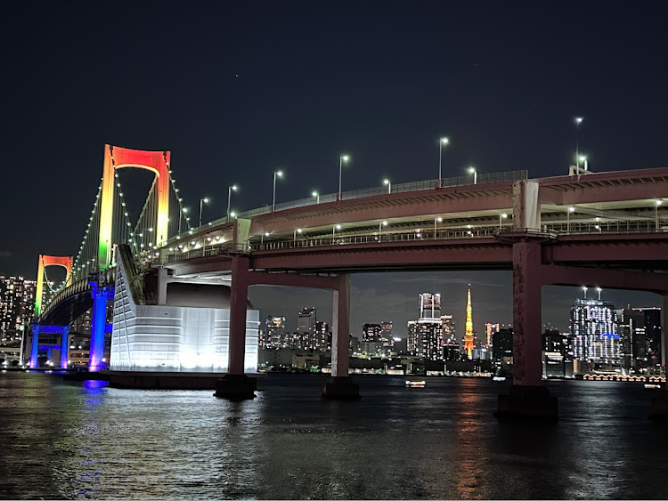 フーガのベイブリッジ・レインボーブリッジ・豊洲・night photography・iphone14proMaxに関するカスタム事例の投稿画像7枚目
