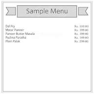 Gurgaon Rasoi menu 1