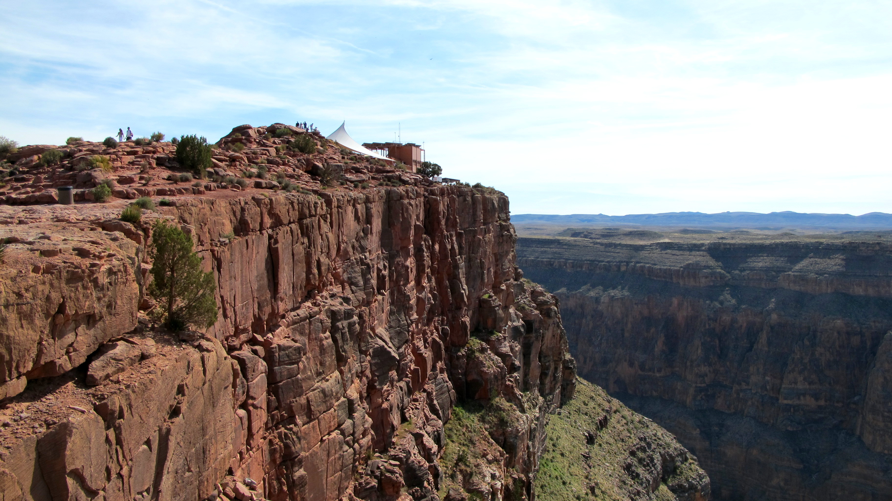 Grand Canyon and little man di jerrysalta