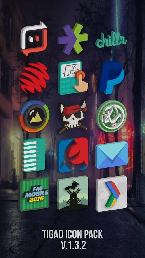    Tigad Pro Icon Pack- screenshot  