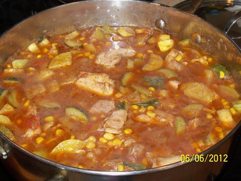 Calabaza Con Pollo (squash With Chicken)