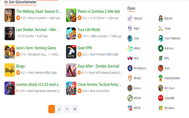 Oyun APK Haberleri chrome extension