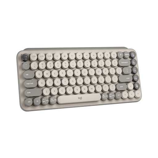 Bàn phím cơ không dây Logitech POP Keys màu xám (920-011226) (mist sand)