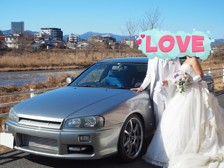 スカイラインのER34・スカイライン・結婚式・前撮りに関するカスタム事例の投稿画像1枚目