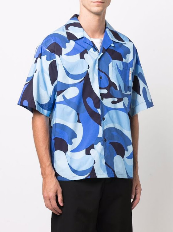 Marni Abstract Print shirt.