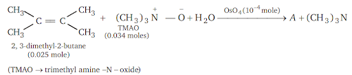 Preparation of alcohols- from alkenes