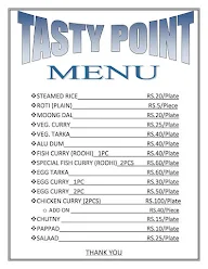 Tasty Point menu 1