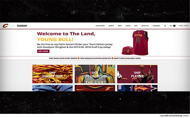 Cleveland Cavaliers official website