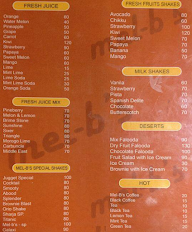 Mel B's menu 2