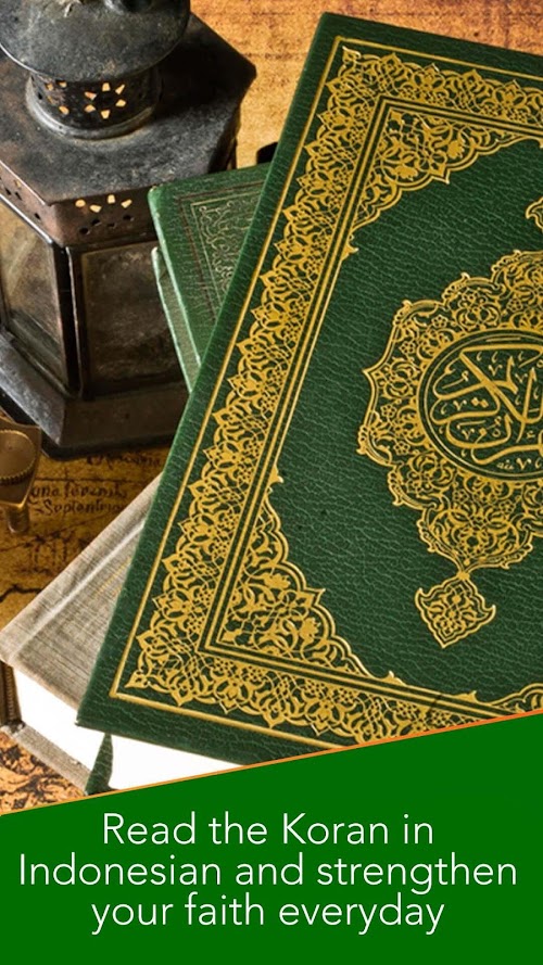 Android application Indonesian Quran screenshort
