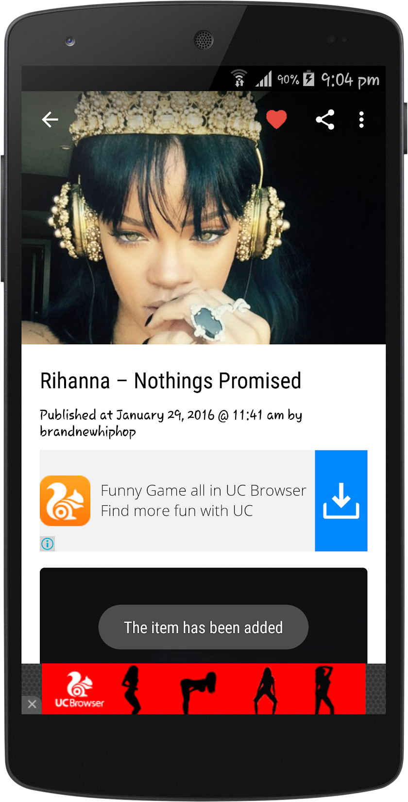 Brand New Hip Hop Screen 1