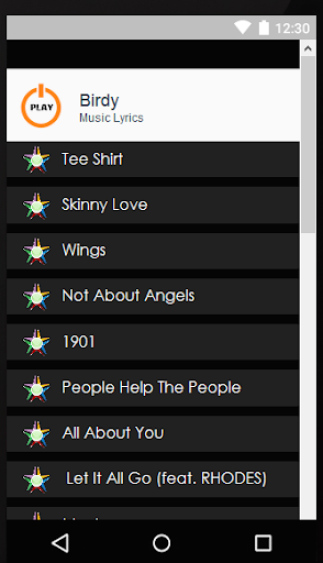 免費下載音樂APP|Birdy Lyrics app開箱文|APP開箱王