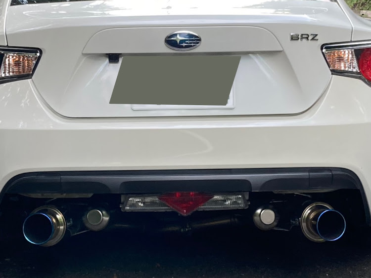 BRZのリアバンパーカットに関するカスタム事例の投稿画像2枚目
