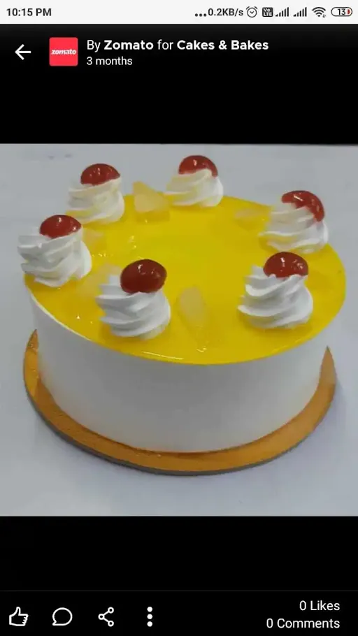 Pineapple Luxury Cake