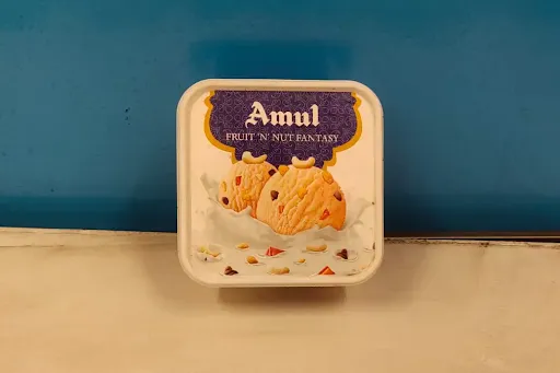 Amul Tub Fruit And Nut Fantasy Ice Cream [1 Litre]