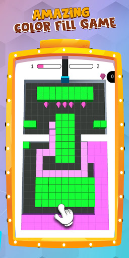 Screenshot COLOR BLOCKS FILL – Fill 3D