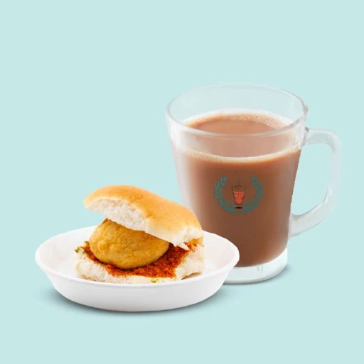 Vada Pav With Ginger Chai Uniflask