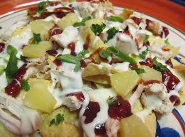 Barbeque Chicken Nachos