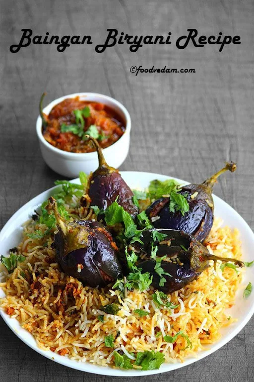 Brinjal Hydrabadi Biryani