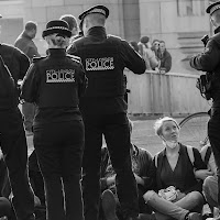 London, anti pollution protest. di 