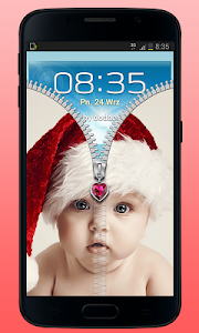 Cute Baby Zipper Screen Lock screenshot 4